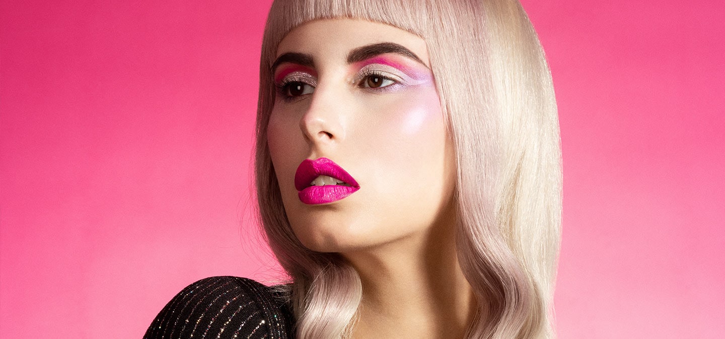 drag queen makeup peach